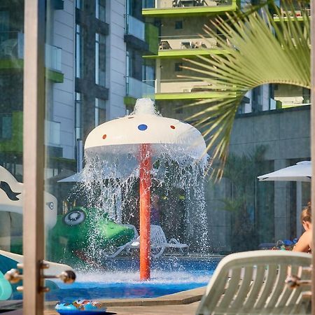 Cristalex Aparthotel & Spa Mamaia Nord Năvodari Buitenkant foto