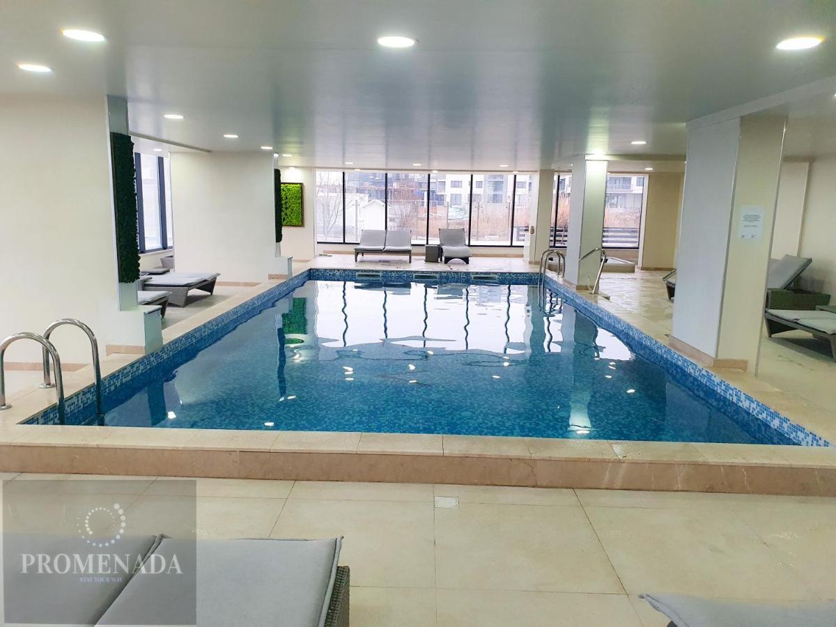 Cristalex Aparthotel & Spa Mamaia Nord Năvodari Buitenkant foto