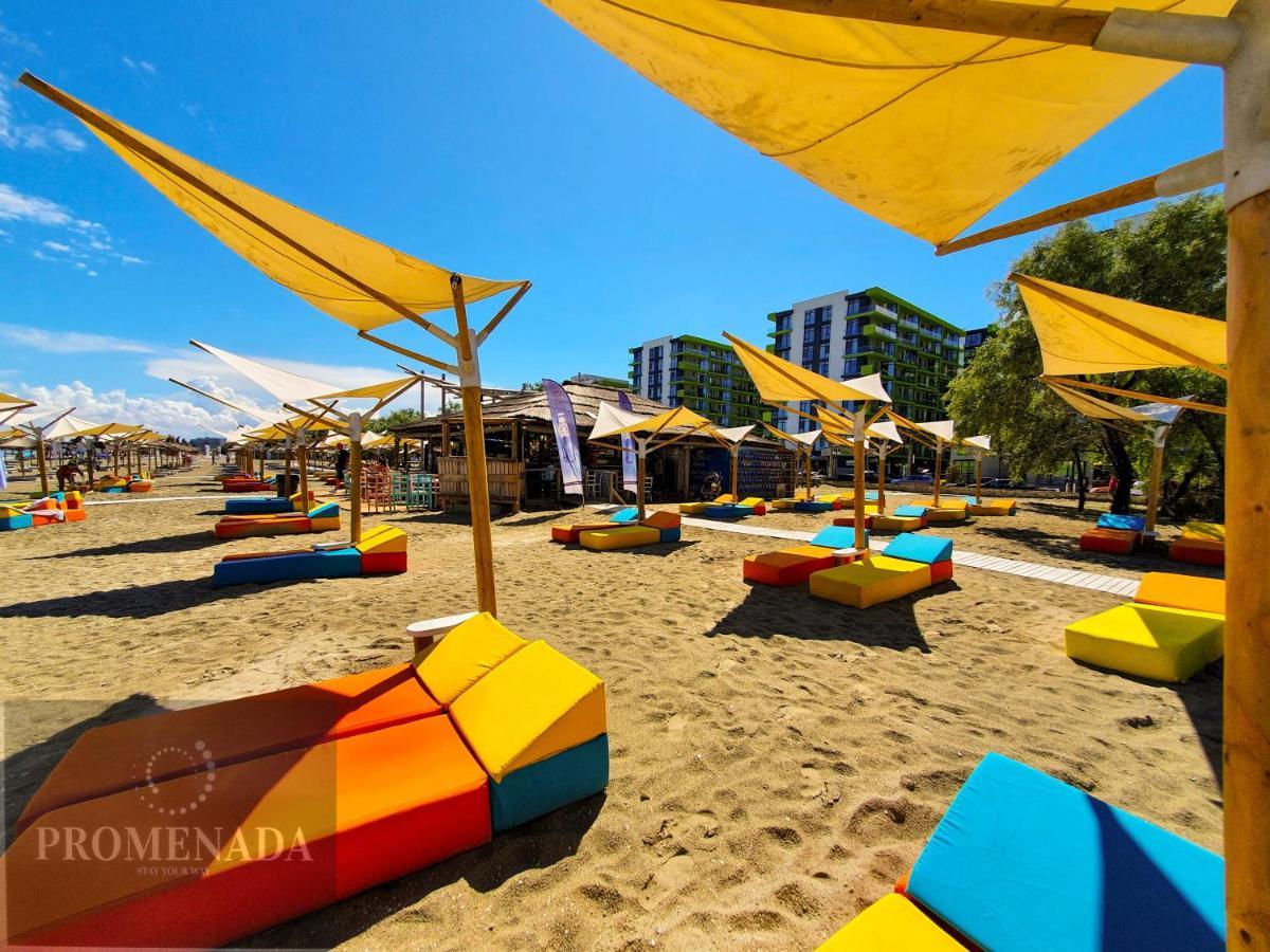 Cristalex Aparthotel & Spa Mamaia Nord Năvodari Buitenkant foto