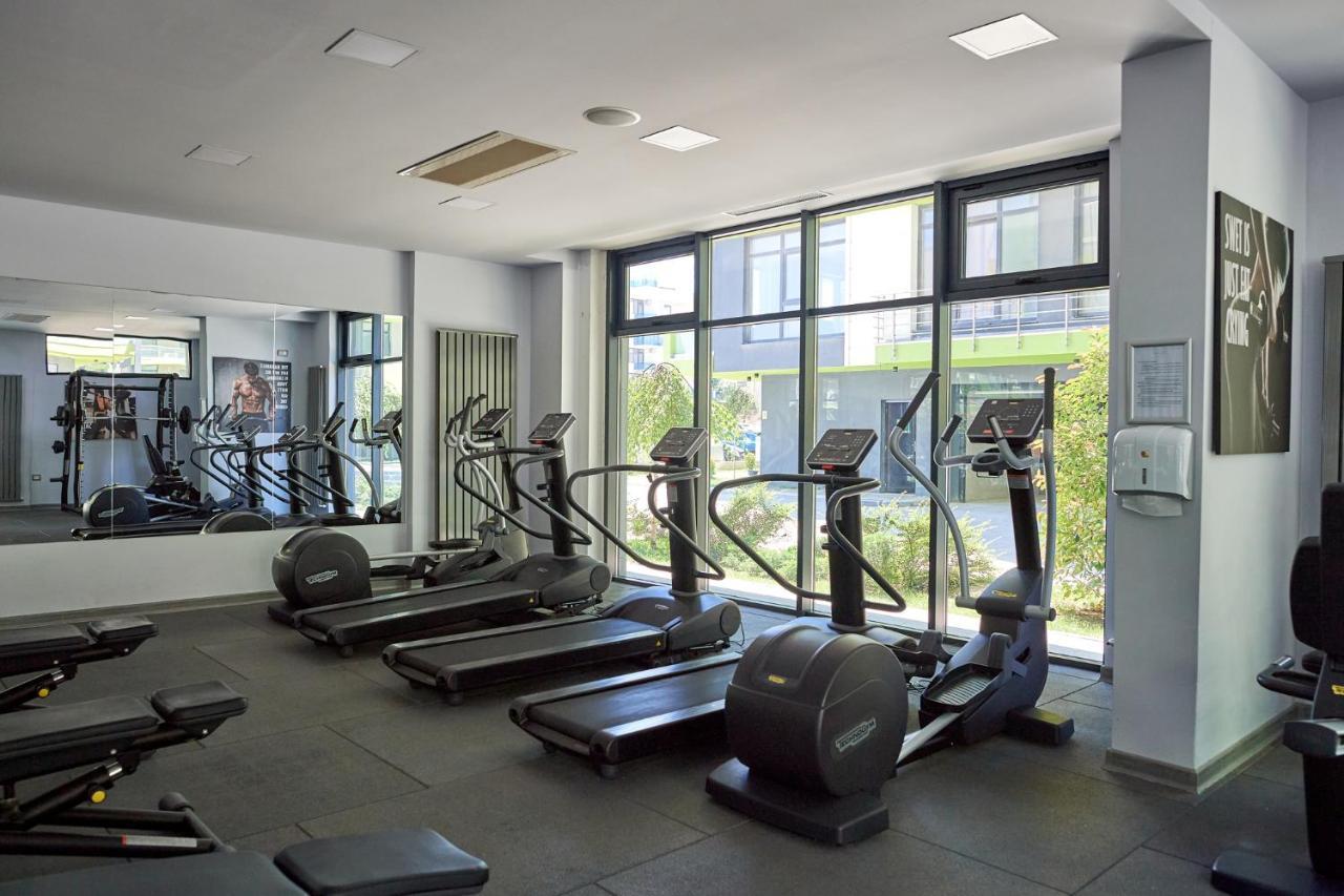 Cristalex Aparthotel & Spa Mamaia Nord Năvodari Buitenkant foto